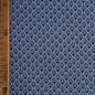 Preview: Jacquard-Strick Rauten blau silber